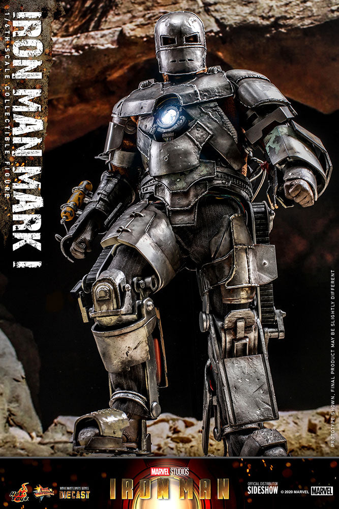 Load image into Gallery viewer, Hot Toys -  Iron Man: Iron Man Mark I (Reissue)
