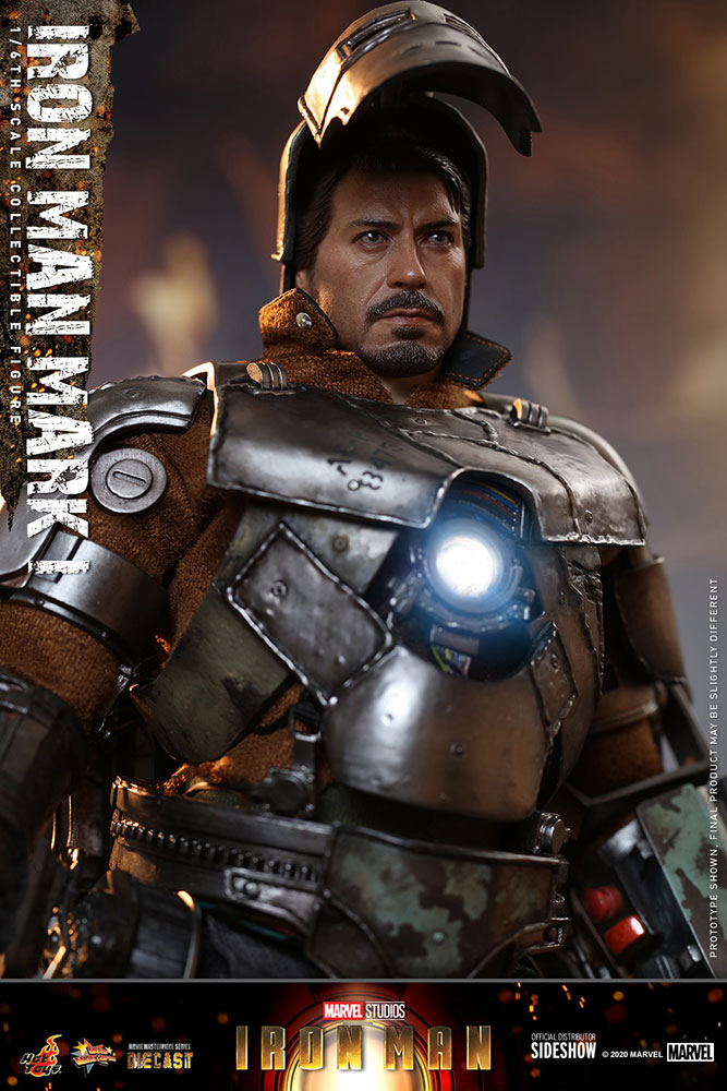 Load image into Gallery viewer, Hot Toys -  Iron Man: Iron Man Mark I (Reissue)
