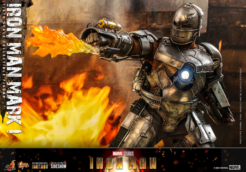 Load image into Gallery viewer, Hot Toys -  Iron Man: Iron Man Mark I (Reissue)
