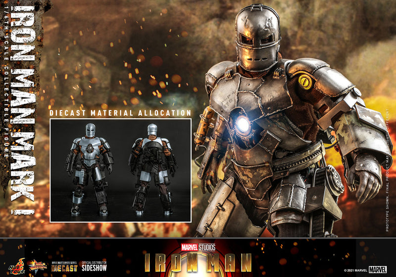 Load image into Gallery viewer, Hot Toys -  Iron Man: Iron Man Mark I (Reissue)
