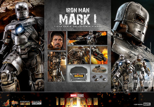 Hot Toys -  Iron Man: Iron Man Mark I (Reissue)