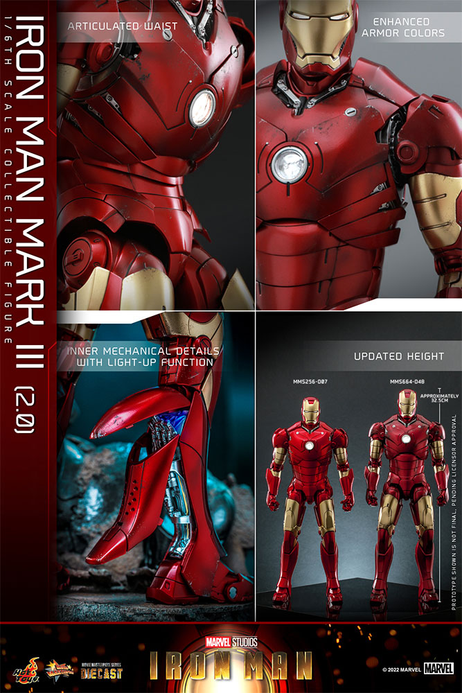 Load image into Gallery viewer, Hot Toys - Iron Man Mark III (2.0)
