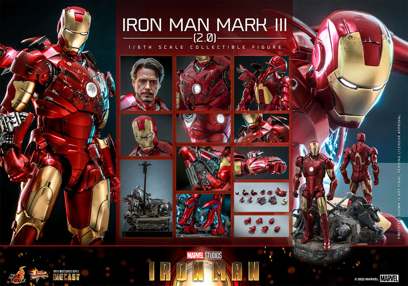 Load image into Gallery viewer, Hot Toys - Iron Man Mark III (2.0)
