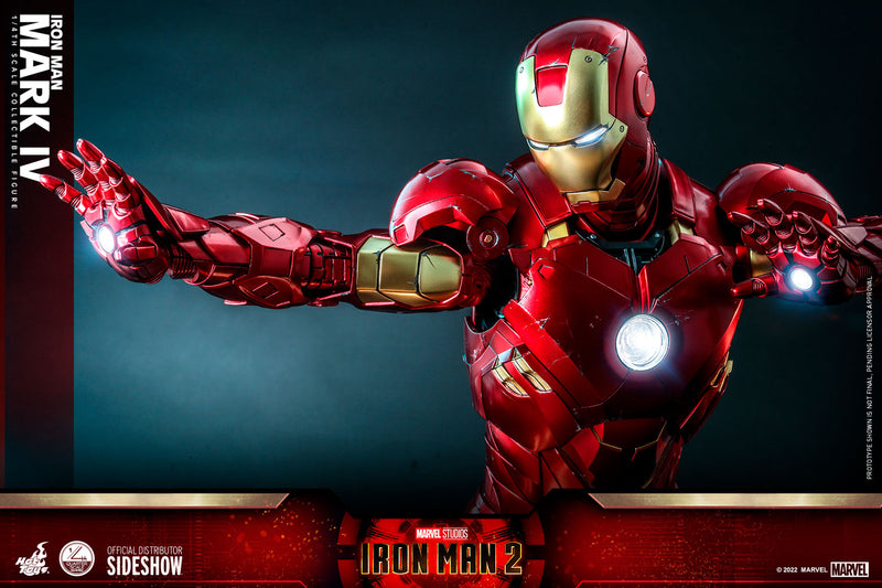 Load image into Gallery viewer, Hot Toys - Iron Man 2 - 1/4 Scale Iron Man Mark IV
