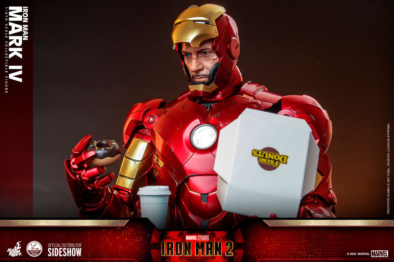 Load image into Gallery viewer, Hot Toys - Iron Man 2 - 1/4 Scale Iron Man Mark IV
