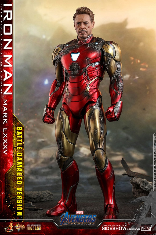 Load image into Gallery viewer, Hot Toys - Avengers: Endgame - Iron Man Mark LXXXV (Battle Damaged Version)
