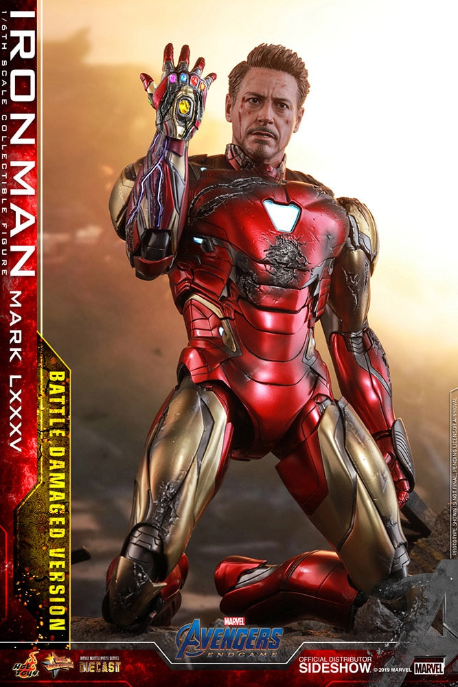 Load image into Gallery viewer, Hot Toys - Avengers: Endgame - Iron Man Mark LXXXV (Battle Damaged Version)
