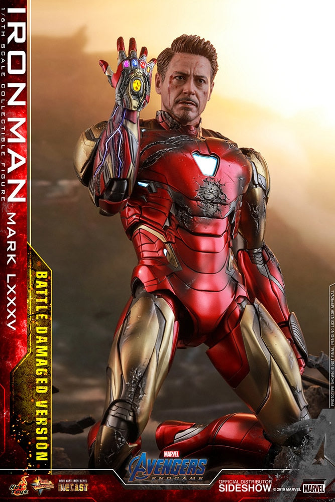 Load image into Gallery viewer, Hot Toys - Avengers: Endgame - Iron Man Mark LXXXV (Battle Damaged Version)
