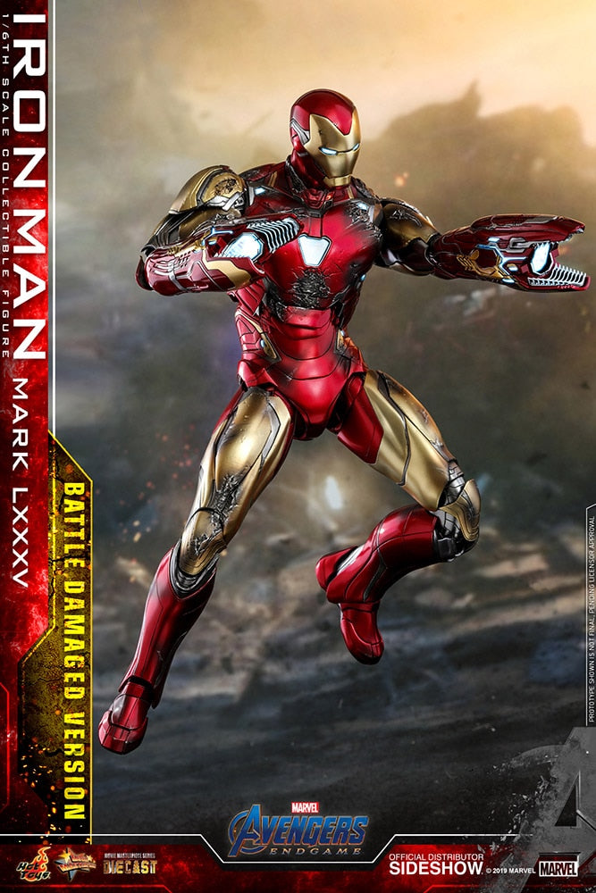 Load image into Gallery viewer, Hot Toys - Avengers: Endgame - Iron Man Mark LXXXV (Battle Damaged Version)
