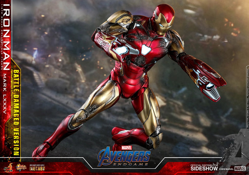 Load image into Gallery viewer, Hot Toys - Avengers: Endgame - Iron Man Mark LXXXV (Battle Damaged Version)
