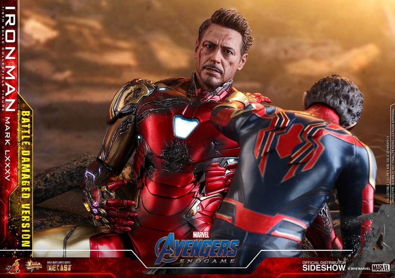 Load image into Gallery viewer, Hot Toys - Avengers: Endgame - Iron Man Mark LXXXV (Battle Damaged Version)
