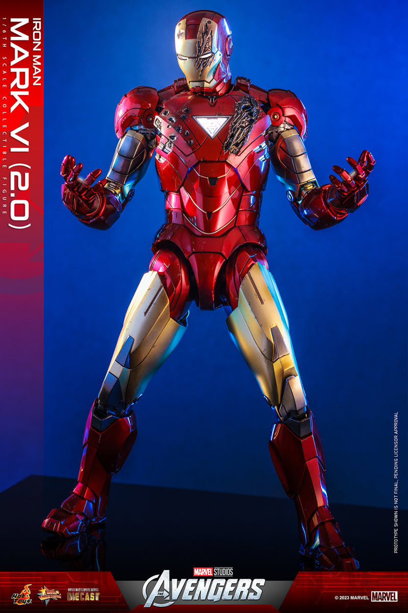 Load image into Gallery viewer, Hot Toys - Marvel Studio&#39;s: The Avengers - Iron Man Mark VI (Version 2.0)
