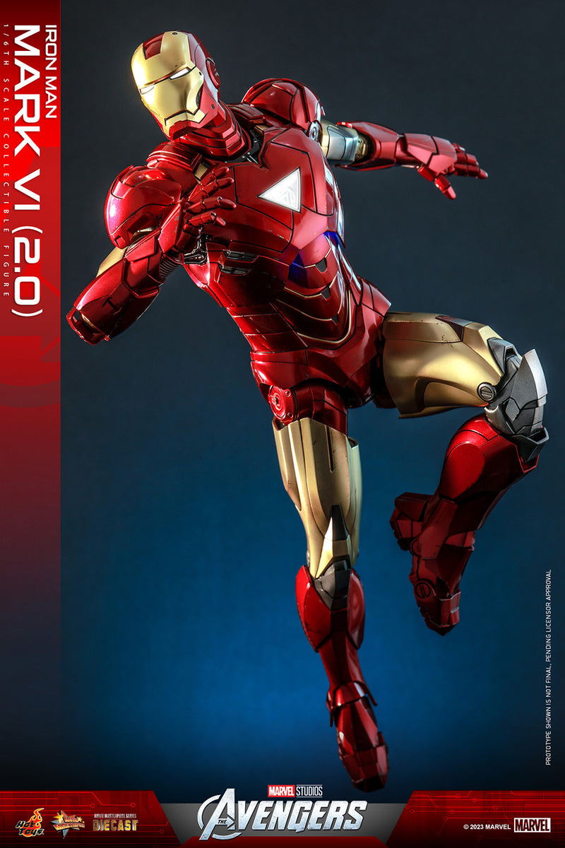 Load image into Gallery viewer, Hot Toys - Marvel Studio&#39;s: The Avengers - Iron Man Mark VI (Version 2.0)
