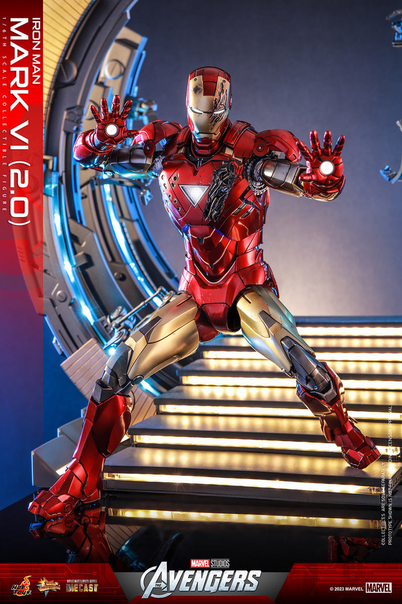 Load image into Gallery viewer, Hot Toys - Marvel Studio&#39;s: The Avengers - Iron Man Mark VI (Version 2.0)
