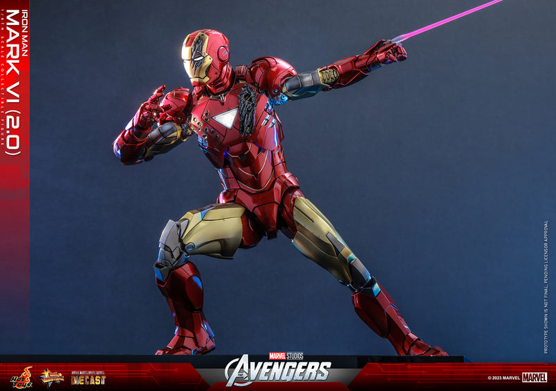 Load image into Gallery viewer, Hot Toys - Marvel Studio&#39;s: The Avengers - Iron Man Mark VI (Version 2.0)
