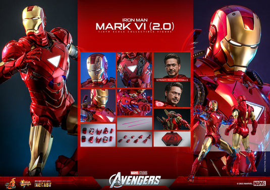 Hot Toys - Marvel Studio's: The Avengers - Iron Man Mark VI (Version 2.0)