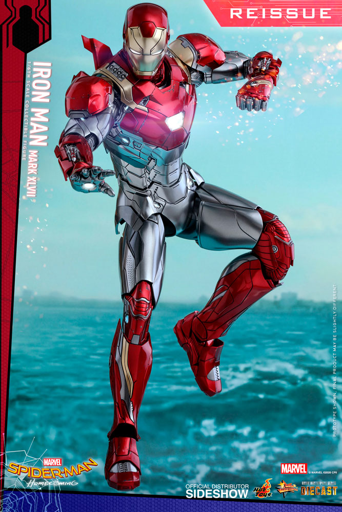 Load image into Gallery viewer, Hot Toys - Spider-Man: Homecoming - Iron Man Mark XLVII [Reissue]
