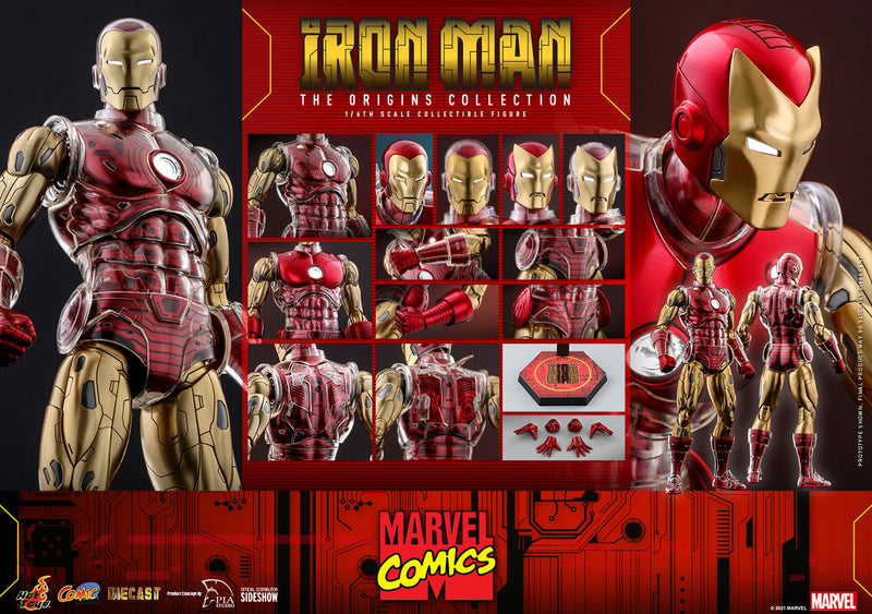 Load image into Gallery viewer, Hot Toys - Marvel Comics The Origin Collection: Iron Man
