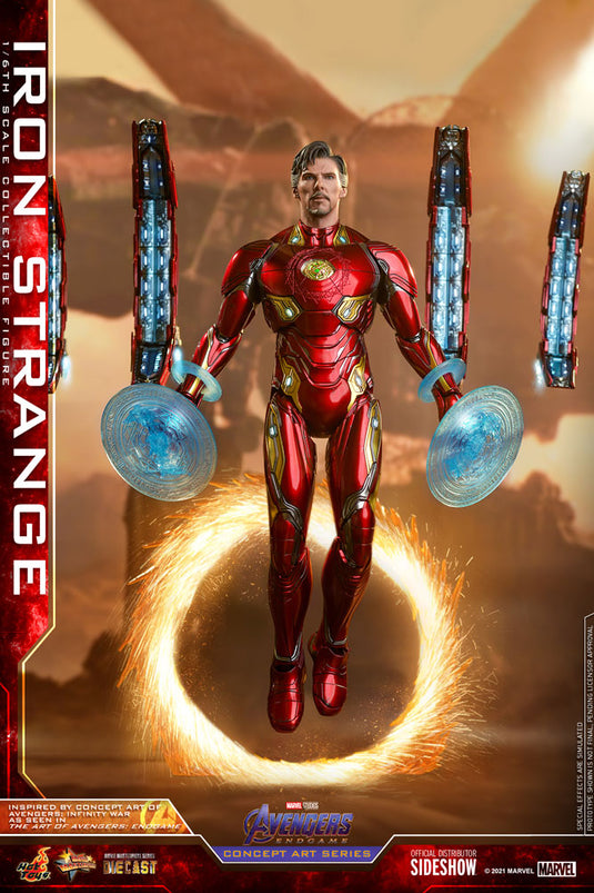 Hot Toys Avengers Endgame Concept Iron Strange Ages Three and Up