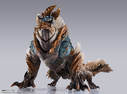 Bandai - S.H.Monsterarts Monster Hunter World: Zinogre