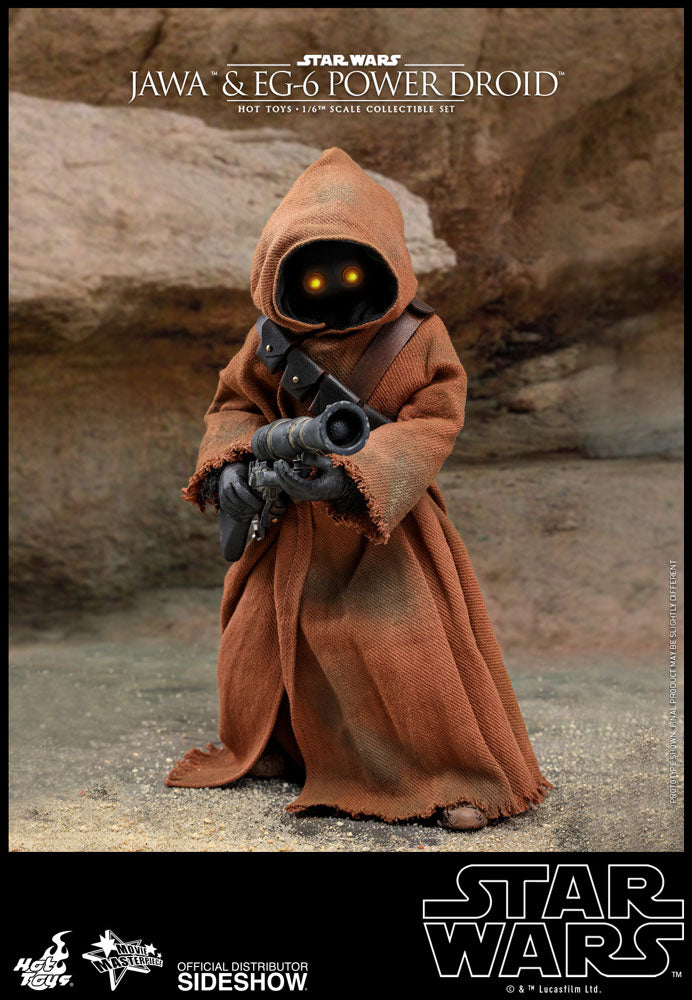 Load image into Gallery viewer, Hot Toys - Star Wars Episode IV: A New Hope - Jawa &amp; EG-6 Power Droid
