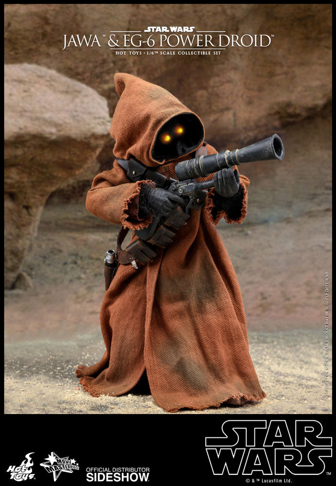 Load image into Gallery viewer, Hot Toys - Star Wars Episode IV: A New Hope - Jawa &amp; EG-6 Power Droid
