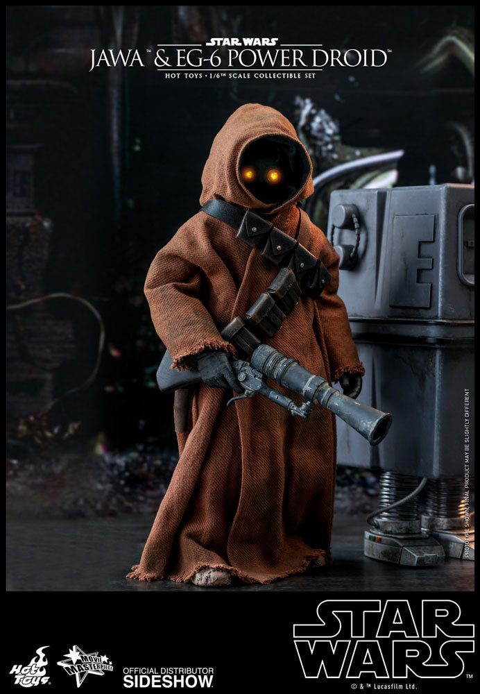 Load image into Gallery viewer, Hot Toys - Star Wars Episode IV: A New Hope - Jawa &amp; EG-6 Power Droid
