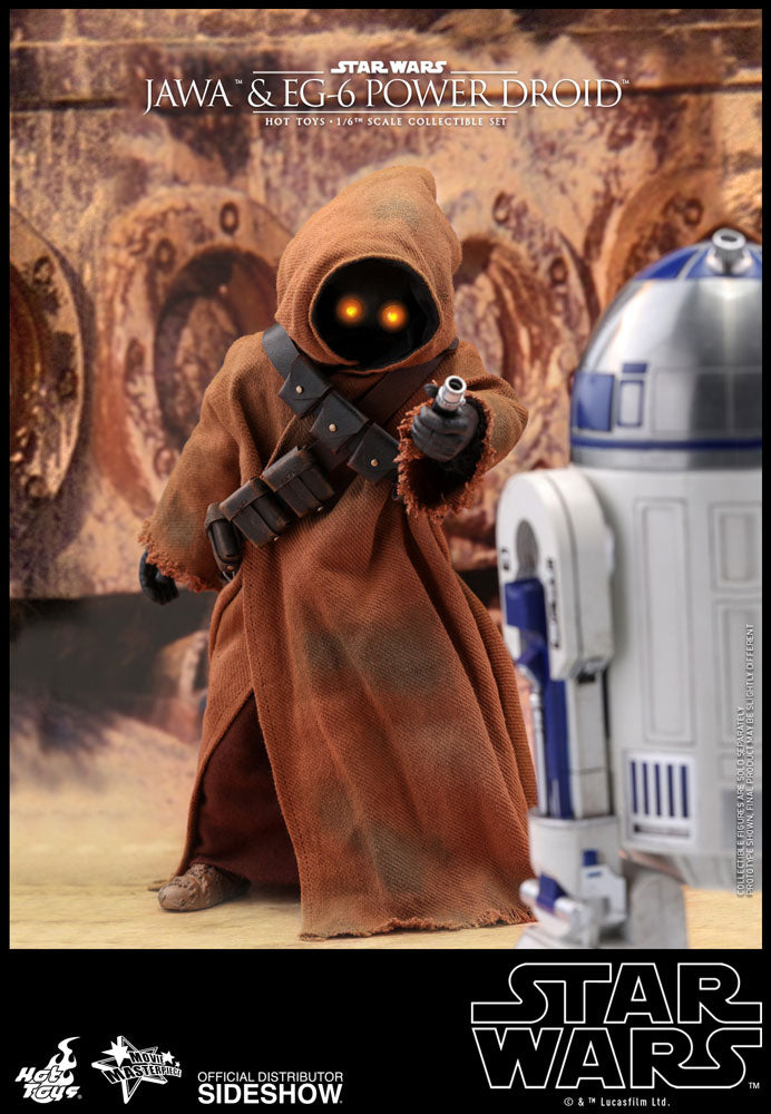 Load image into Gallery viewer, Hot Toys - Star Wars Episode IV: A New Hope - Jawa &amp; EG-6 Power Droid
