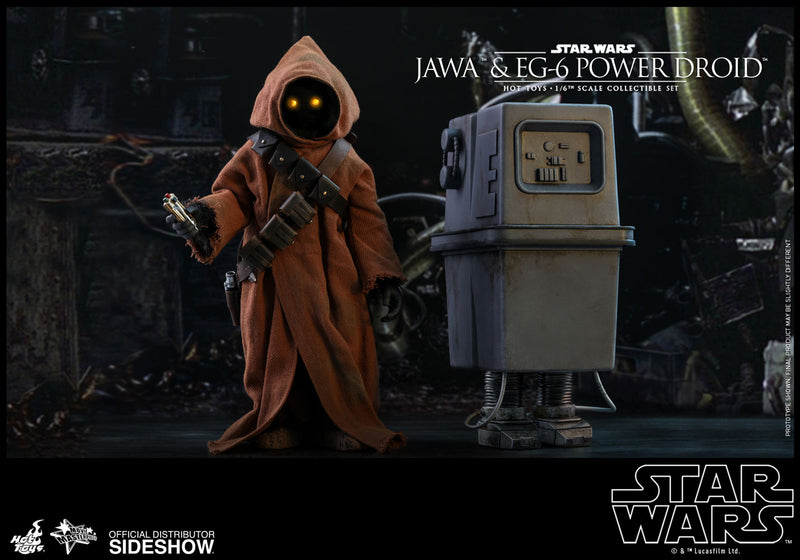 Load image into Gallery viewer, Hot Toys - Star Wars Episode IV: A New Hope - Jawa &amp; EG-6 Power Droid
