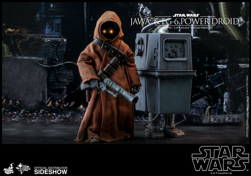 Load image into Gallery viewer, Hot Toys - Star Wars Episode IV: A New Hope - Jawa &amp; EG-6 Power Droid
