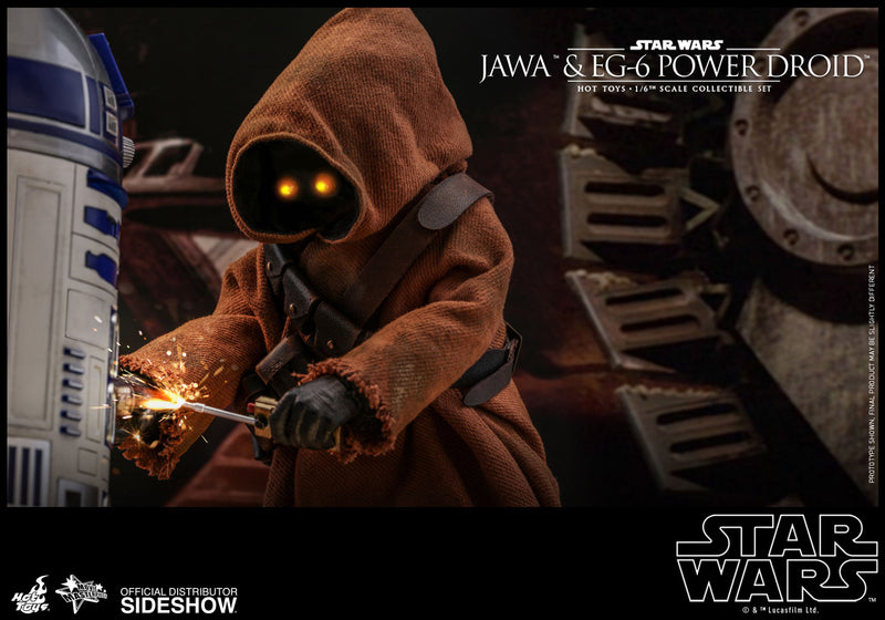 Load image into Gallery viewer, Hot Toys - Star Wars Episode IV: A New Hope - Jawa &amp; EG-6 Power Droid
