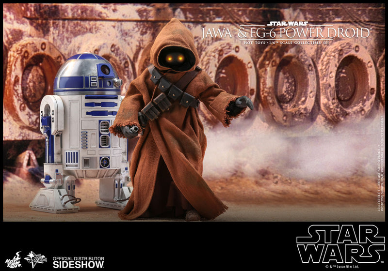 Load image into Gallery viewer, Hot Toys - Star Wars Episode IV: A New Hope - Jawa &amp; EG-6 Power Droid
