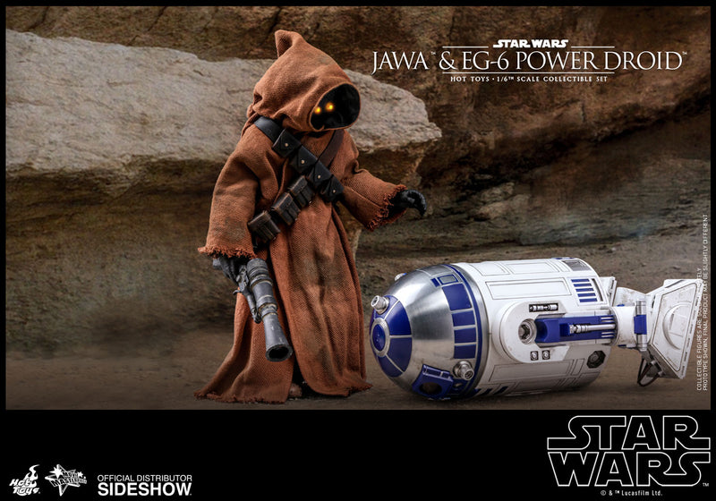 Load image into Gallery viewer, Hot Toys - Star Wars Episode IV: A New Hope - Jawa &amp; EG-6 Power Droid
