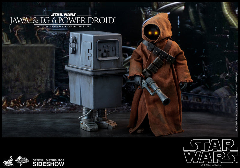 Load image into Gallery viewer, Hot Toys - Star Wars Episode IV: A New Hope - Jawa &amp; EG-6 Power Droid
