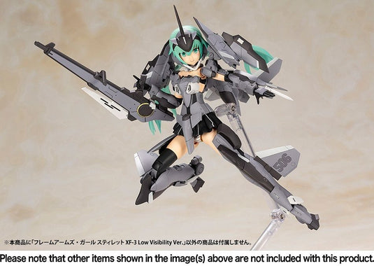 Kotobukiya - Frame Arms Girl - Stylet XF-3 (Low Visibility Version)