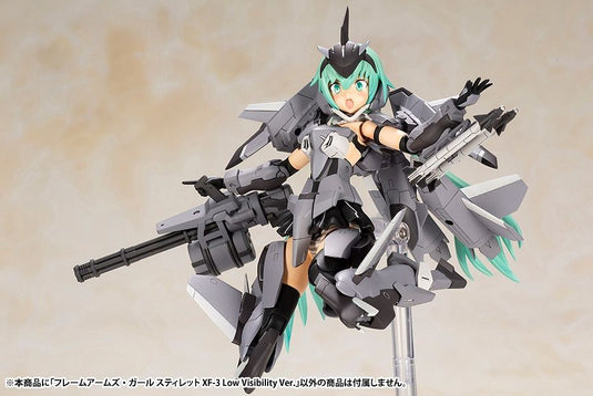 Kotobukiya - Frame Arms Girl - Stylet XF-3 (Low Visibility Version)