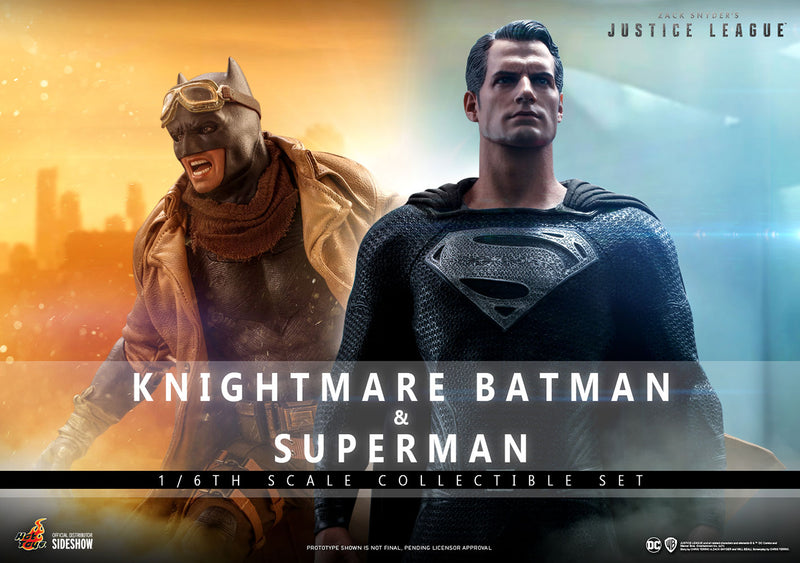 Load image into Gallery viewer, Hot Toys - Justice League - Knightmare Batman and Superman Set
