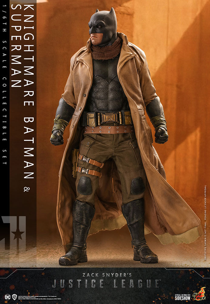 Load image into Gallery viewer, Hot Toys - Justice League - Knightmare Batman and Superman Set
