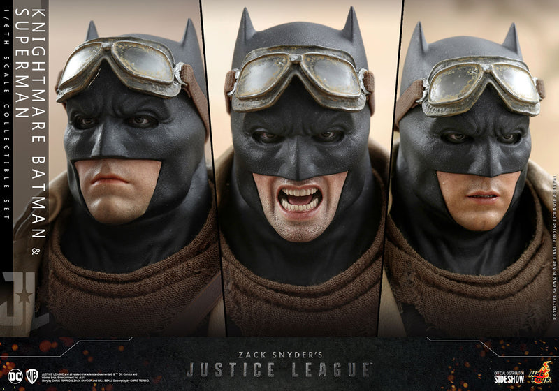 Load image into Gallery viewer, Hot Toys - Justice League - Knightmare Batman and Superman Set
