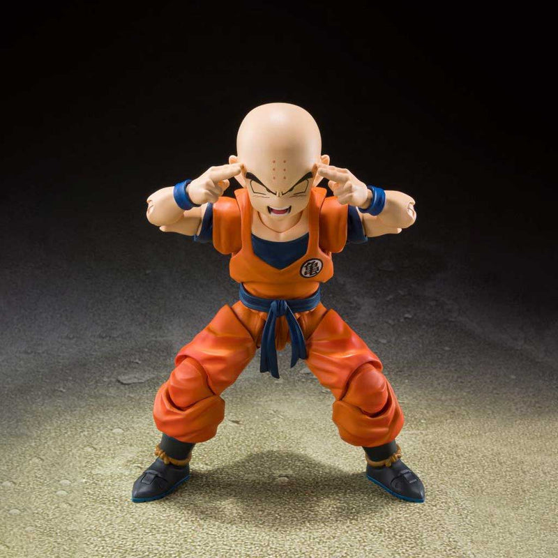 Load image into Gallery viewer, Bandai - S.H.Figuarts - Dragon Ball Z - Krillin (Earth&#39;s Strongest Man)
