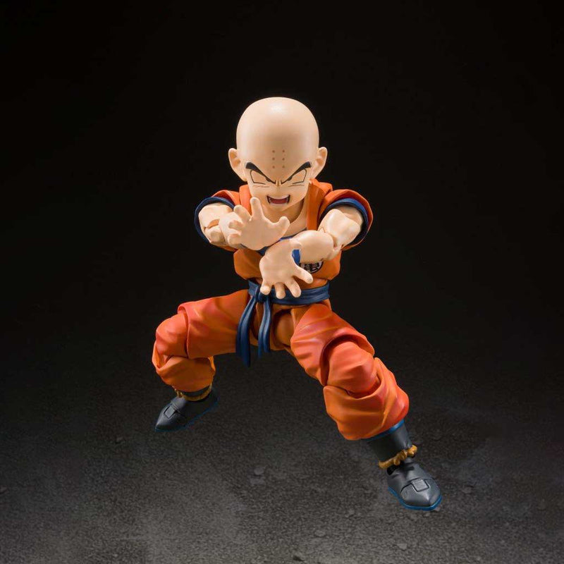 Load image into Gallery viewer, Bandai - S.H.Figuarts - Dragon Ball Z - Krillin (Earth&#39;s Strongest Man)
