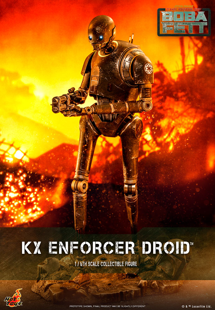 Load image into Gallery viewer, Hot Toys - Star Wars: The Book of Boba Fett - KX Enforcer Droid
