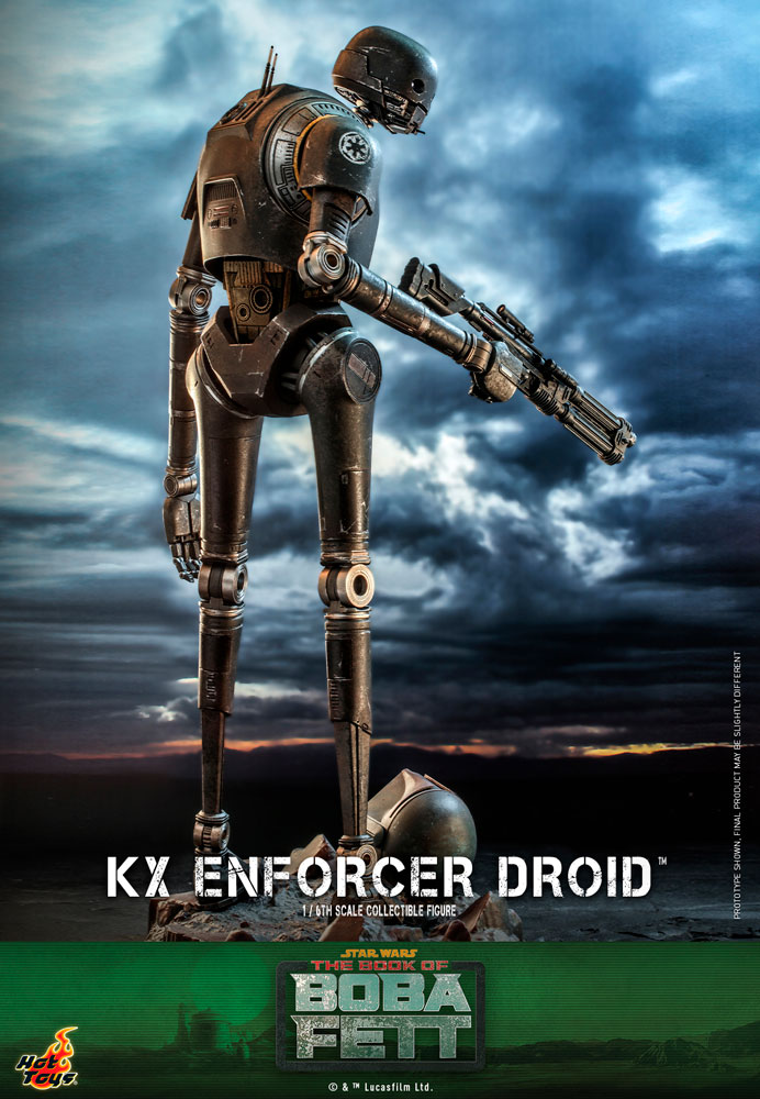 Load image into Gallery viewer, Hot Toys - Star Wars: The Book of Boba Fett - KX Enforcer Droid
