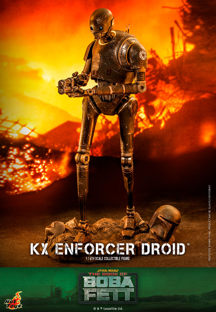 Load image into Gallery viewer, Hot Toys - Star Wars: The Book of Boba Fett - KX Enforcer Droid

