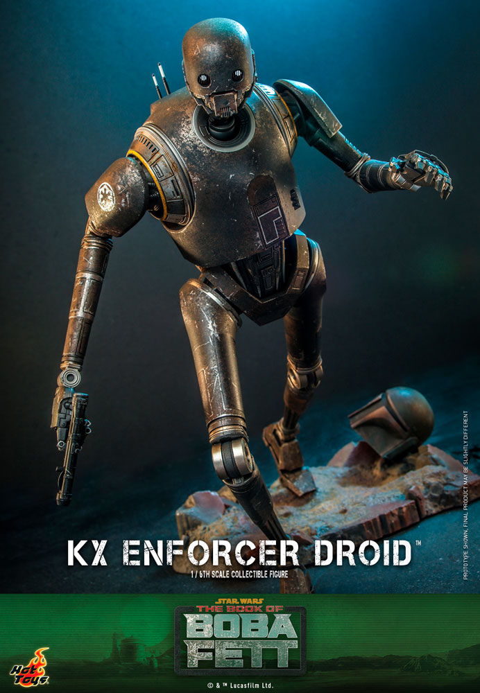 Load image into Gallery viewer, Hot Toys - Star Wars: The Book of Boba Fett - KX Enforcer Droid
