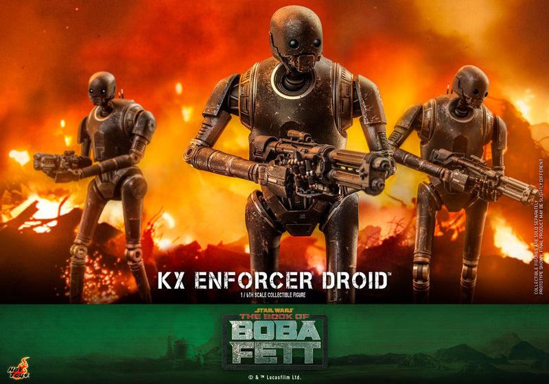 Load image into Gallery viewer, Hot Toys - Star Wars: The Book of Boba Fett - KX Enforcer Droid
