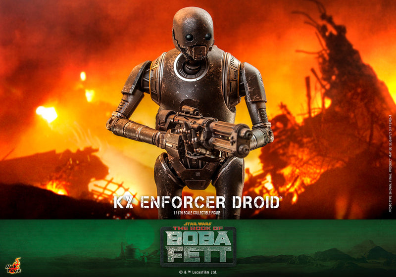Load image into Gallery viewer, Hot Toys - Star Wars: The Book of Boba Fett - KX Enforcer Droid
