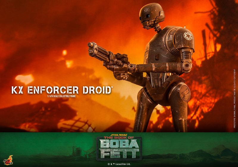 Load image into Gallery viewer, Hot Toys - Star Wars: The Book of Boba Fett - KX Enforcer Droid

