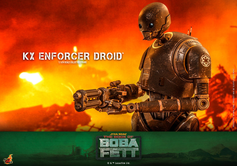 Load image into Gallery viewer, Hot Toys - Star Wars: The Book of Boba Fett - KX Enforcer Droid

