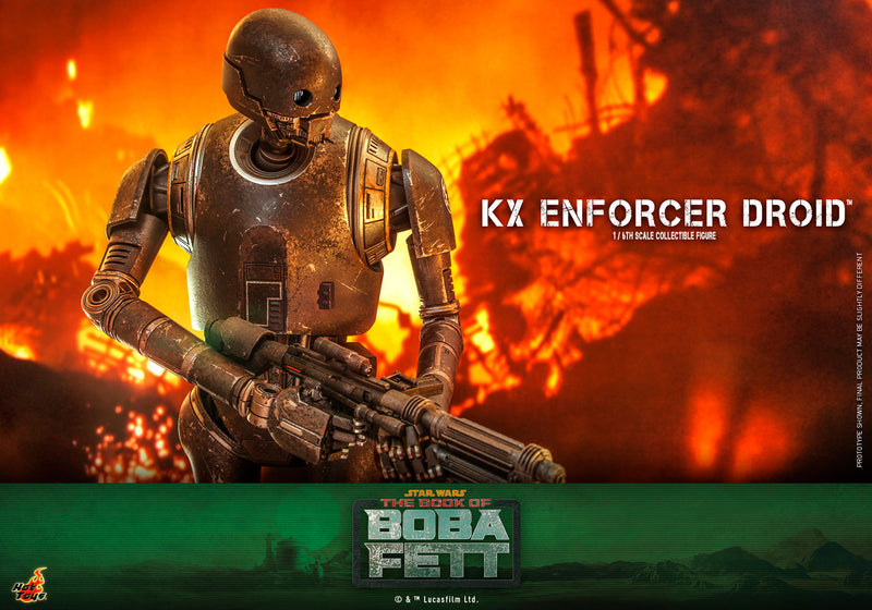 Load image into Gallery viewer, Hot Toys - Star Wars: The Book of Boba Fett - KX Enforcer Droid
